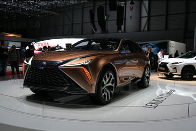 Lexus Hydrogen Fuel Cell or Battery Electruc LF-1 Limitless Concept 